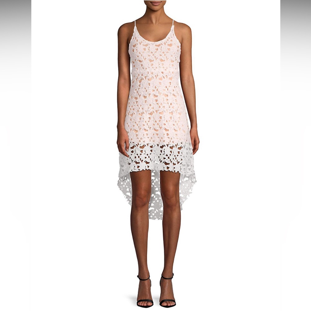 High-Low Lace Dress